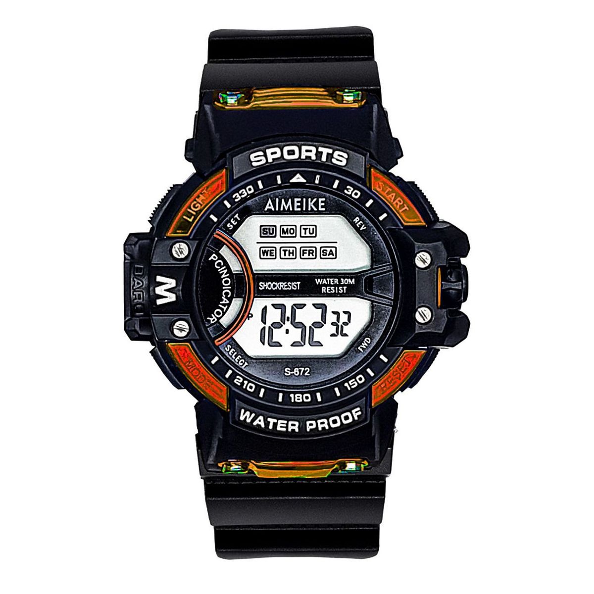 DAYOSHOP - Reloj Digital Resistente Al Agua Caballero Hombre  Estuche