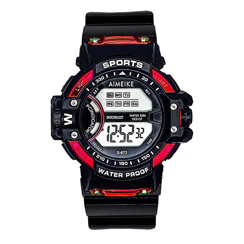 DAYOSHOP - Reloj Digital Resistente Al Agua Caballero Hombre  Estuche