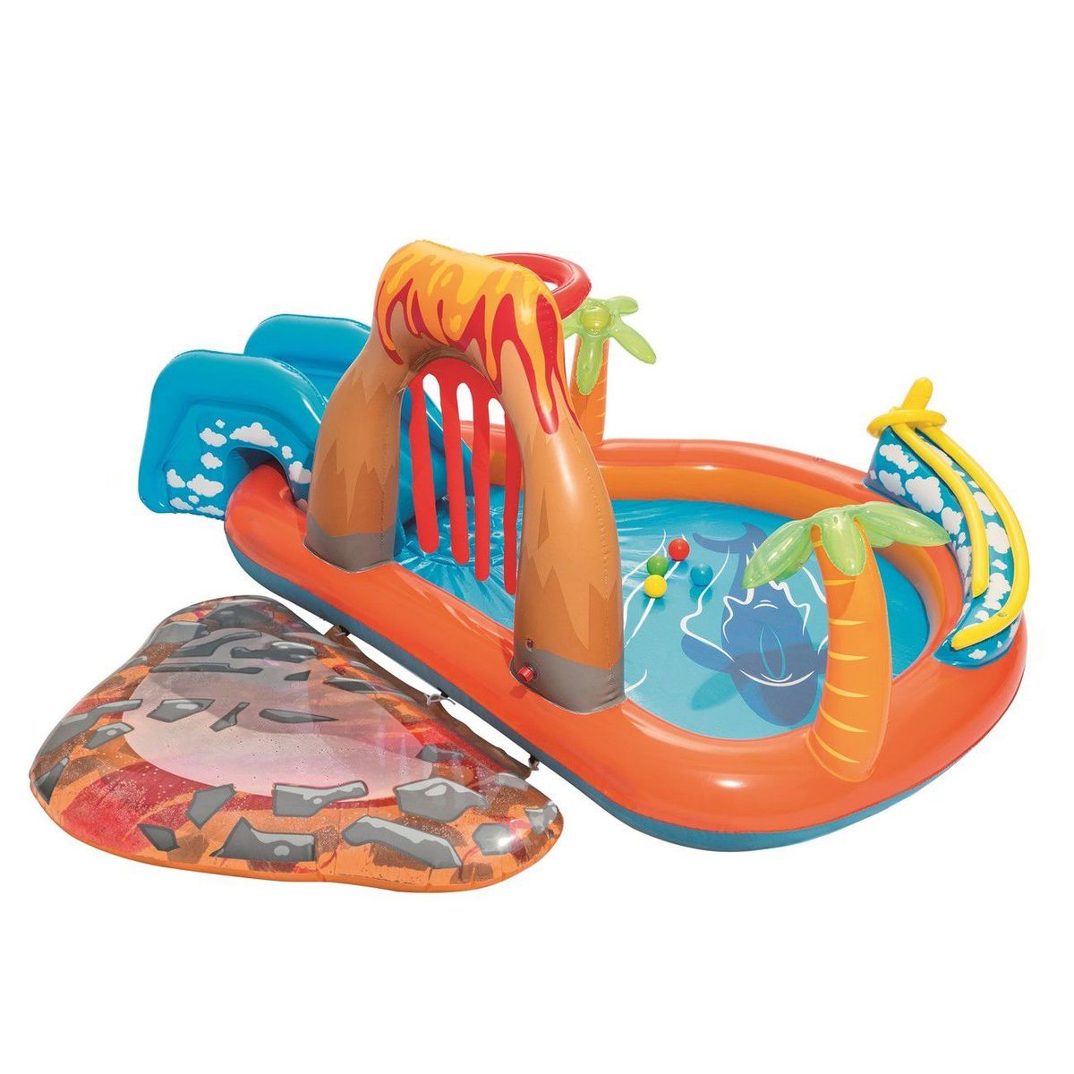 BESTWAY - Piscina Centro De Juegos Acuático Lava Lagoon Bestway 53069