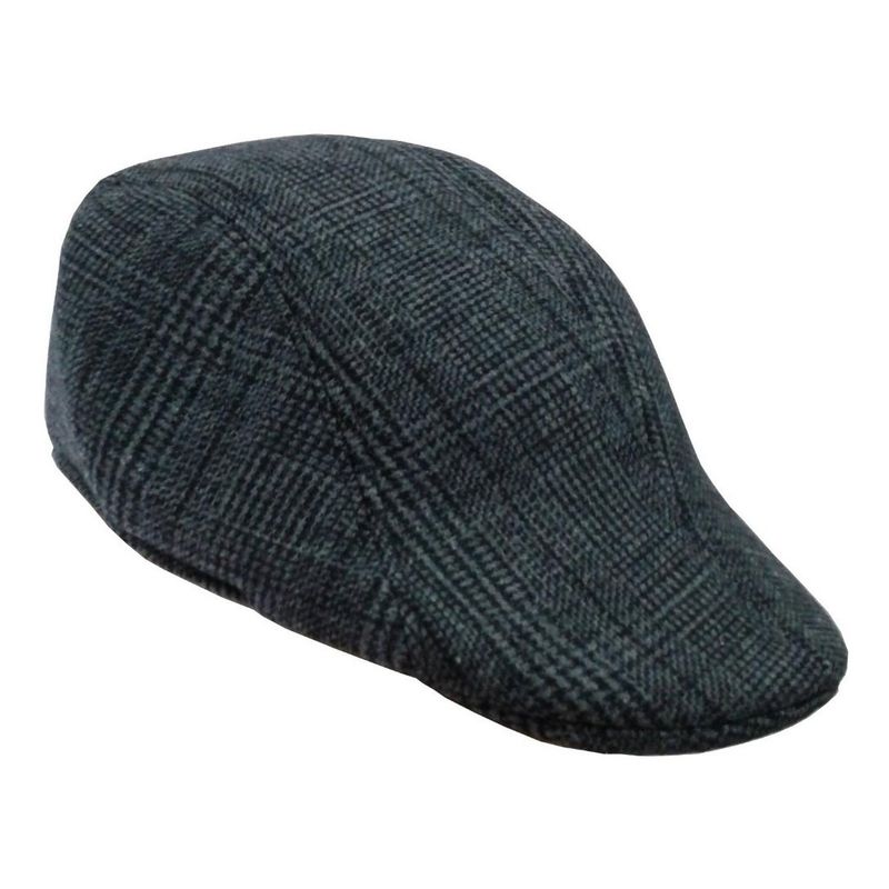 VELBROS - Boina Inglesa Hombre Mujer Sol Gorra Gorro Sombrero - Gris oscuro