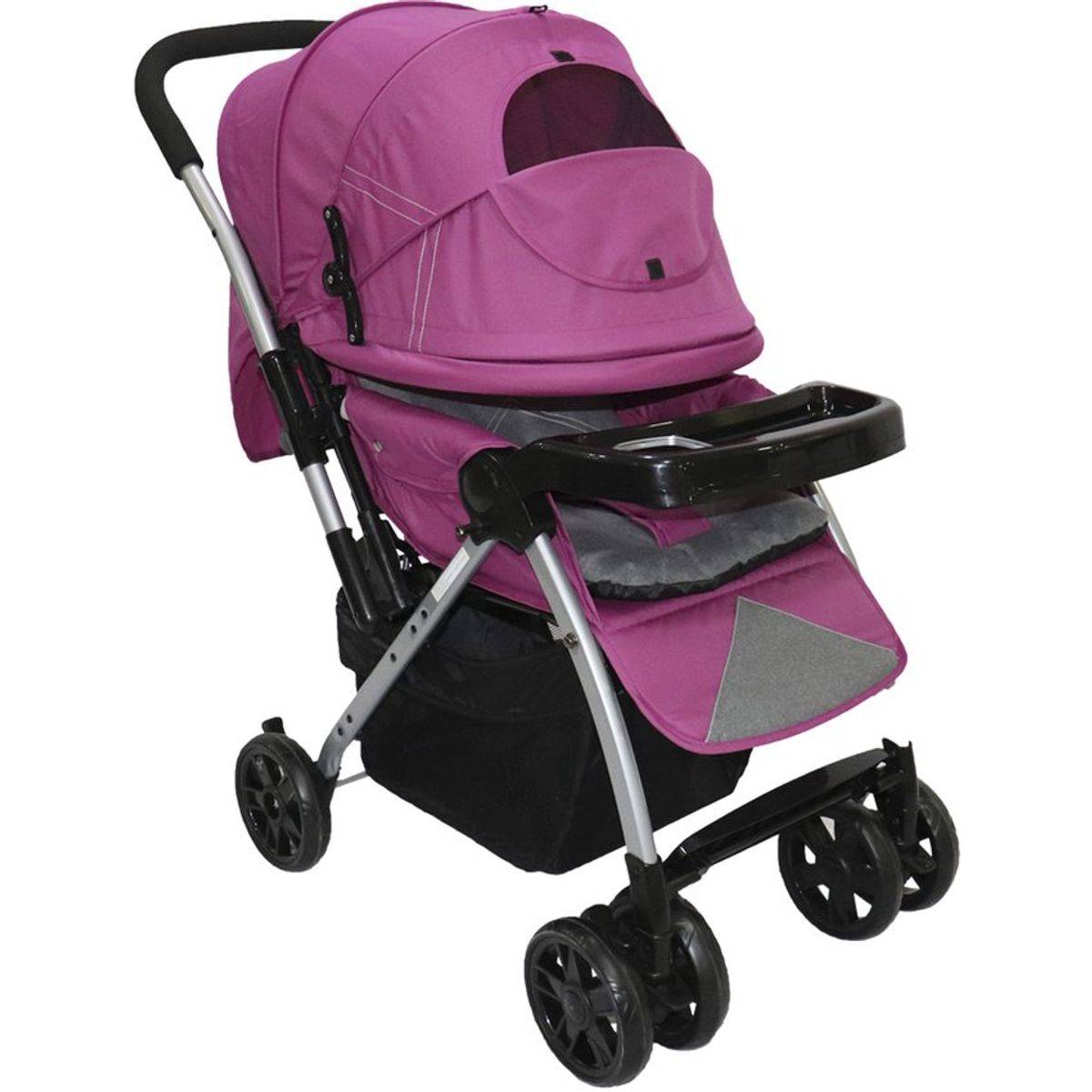 EBABY - Coche cuna de paseo Blake EB1140 ROSA