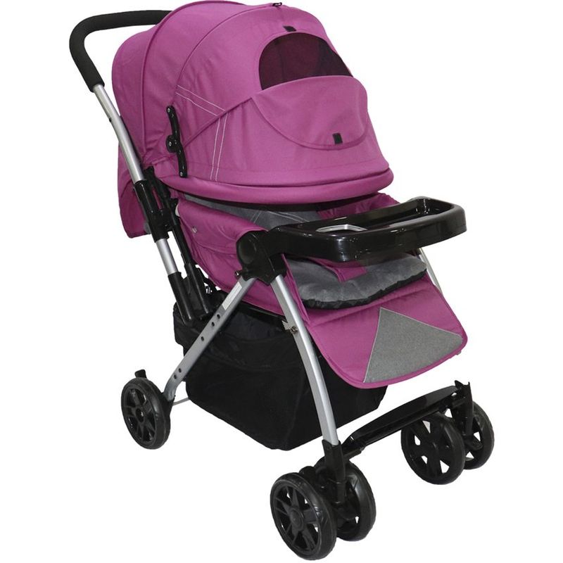 EBABY - Coche cuna de paseo Blake EB1140 ROSA