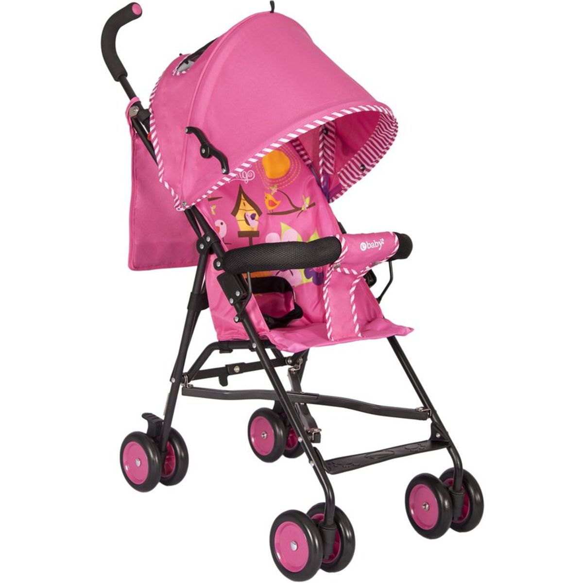 EBABY - Coche Bastón FRESH STYLE  EB2011-1 ROSA