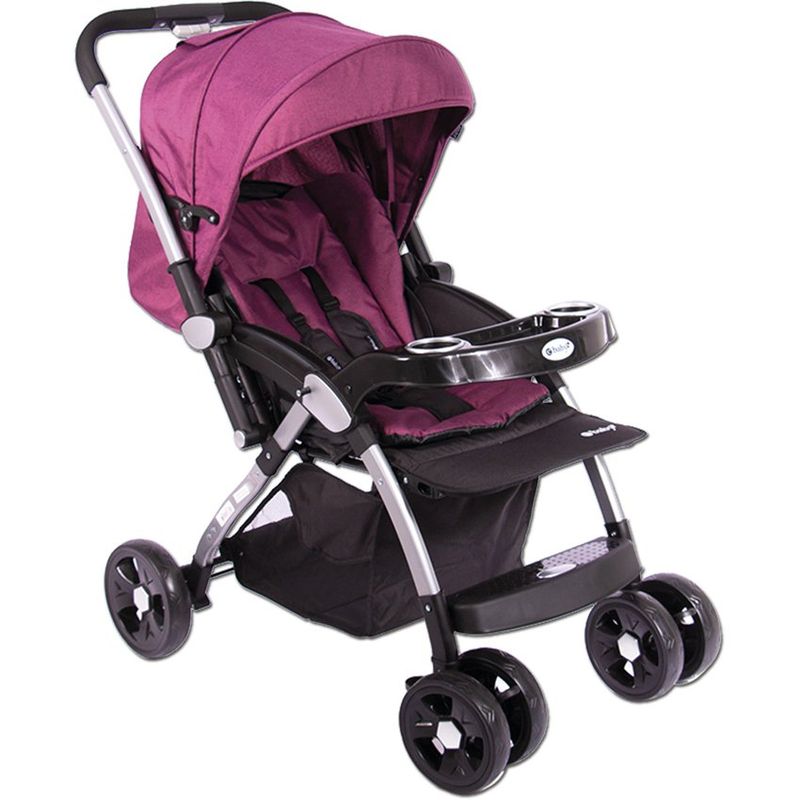 EBABY - Coche de paseo KUPER EB1143-1 Rosa