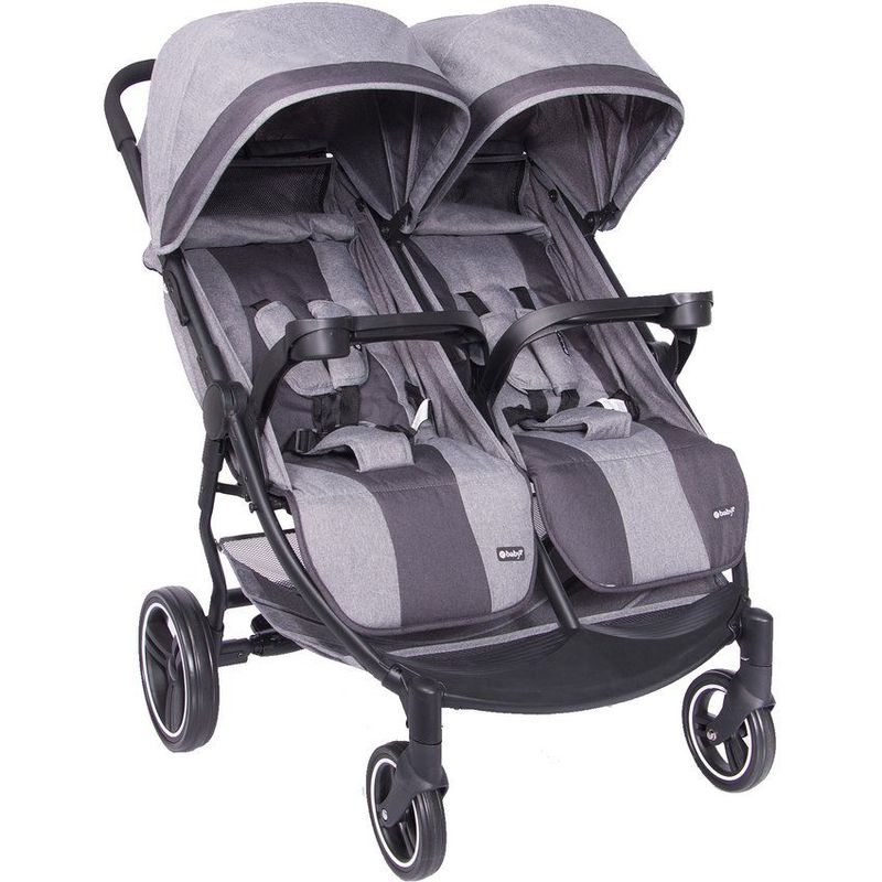 EBABY - Coche Mellicero LEO LEA  EB2021 GRIS CLARO