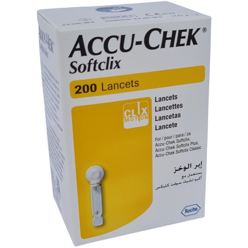 ACCU CHEK - Lancetas accu-chek softclix x 200 und.