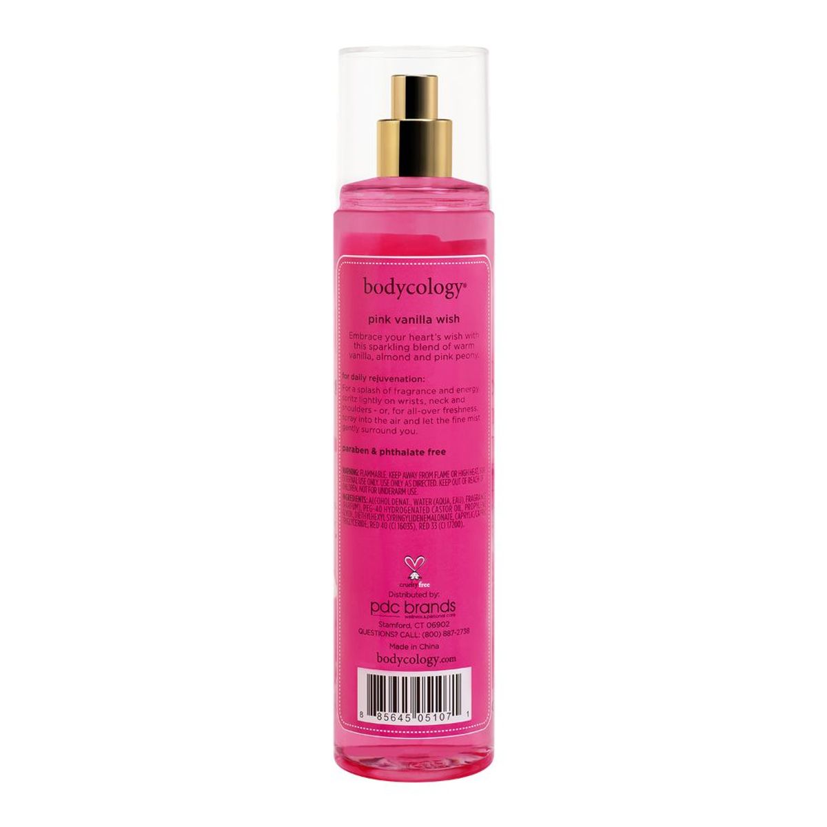 BODYCOLOGY - Splash Bodycology Pink Vanilla Wish 237ml