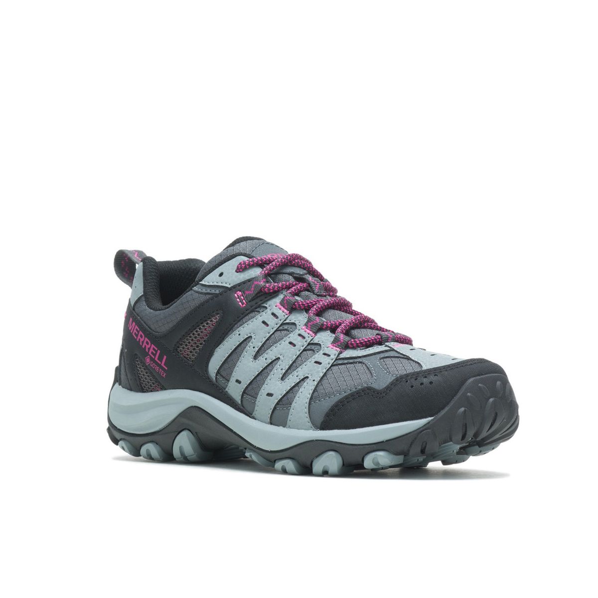 MERRELL - Tenis Accentor 3 Sport Gtx-Monument/Fuchsia. MERRELL