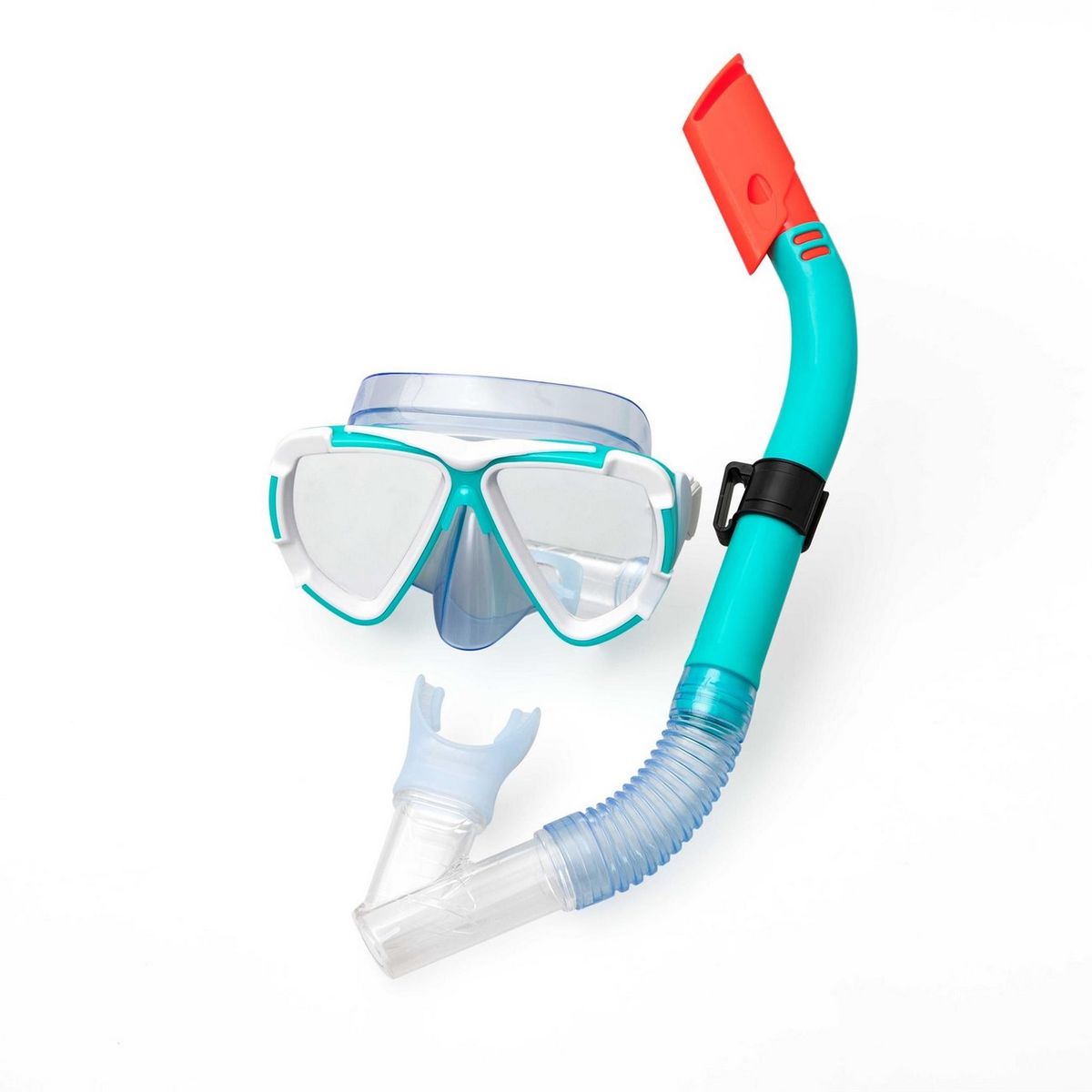 BESTWAY - Careta Snorkel Kit Buceo Resistente Ajustable 24053 Bestway