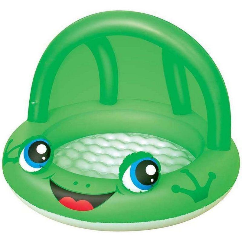 BESTWAY - Piscina Inflable Redonda Bestway 52189 Rana 26l Verde Caja