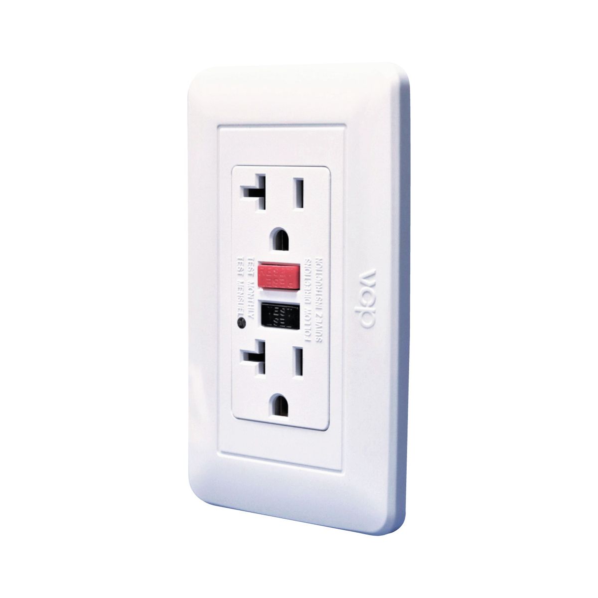 VCP - Tomacorriente Vcp Ws162-501 Gfci Doble Línea Amanecer