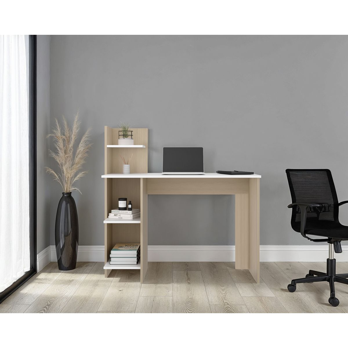 RTA DESIGN - Escritorio 120 vilnna Cartagena/ blanco  120x120x45 rta muebles