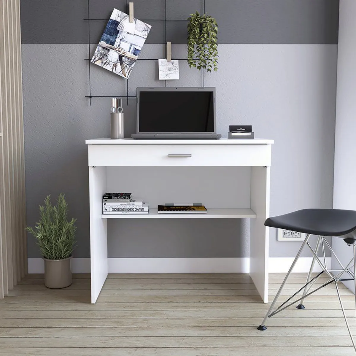 RTA MUEBLES - Escritorio 80c blanco nvado  elb 7224 rta muebles_.