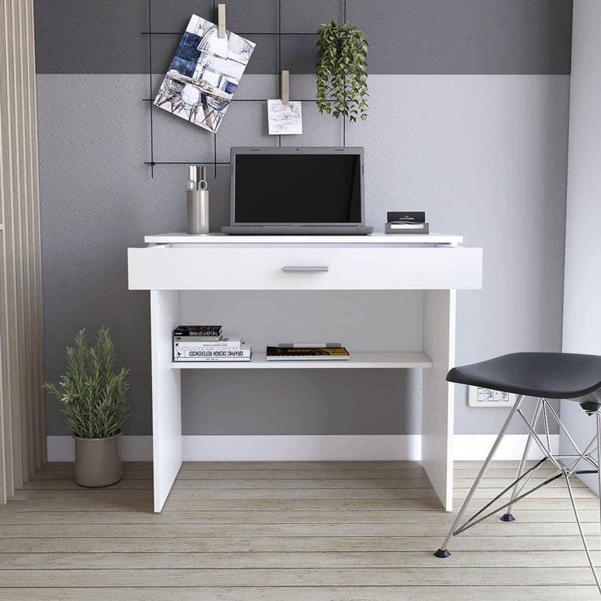 RTA MUEBLES - Escritorio 80c blanco nvado  elb 7224 rta muebles_.