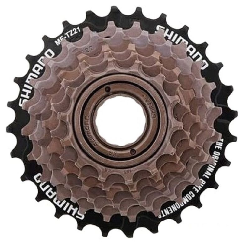 SHIMANO - Pacha Shimano TZ-500 7 Vel 14-28T Rosca Bicicleta MTB