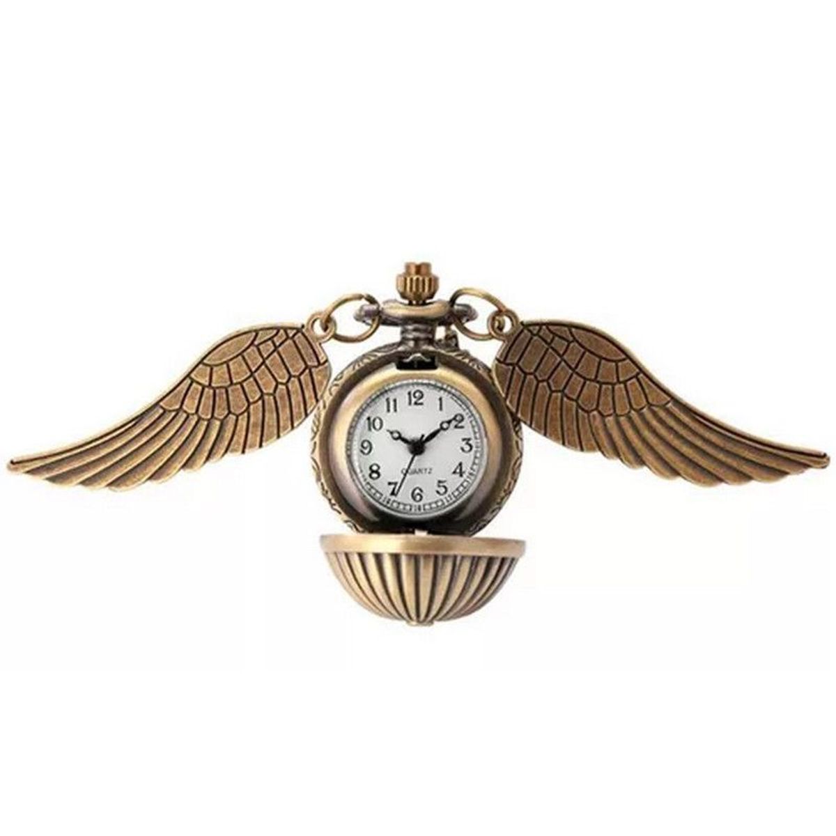 DAYOSHOP - Collar Reloj Snitch Harry Potter + Estuche