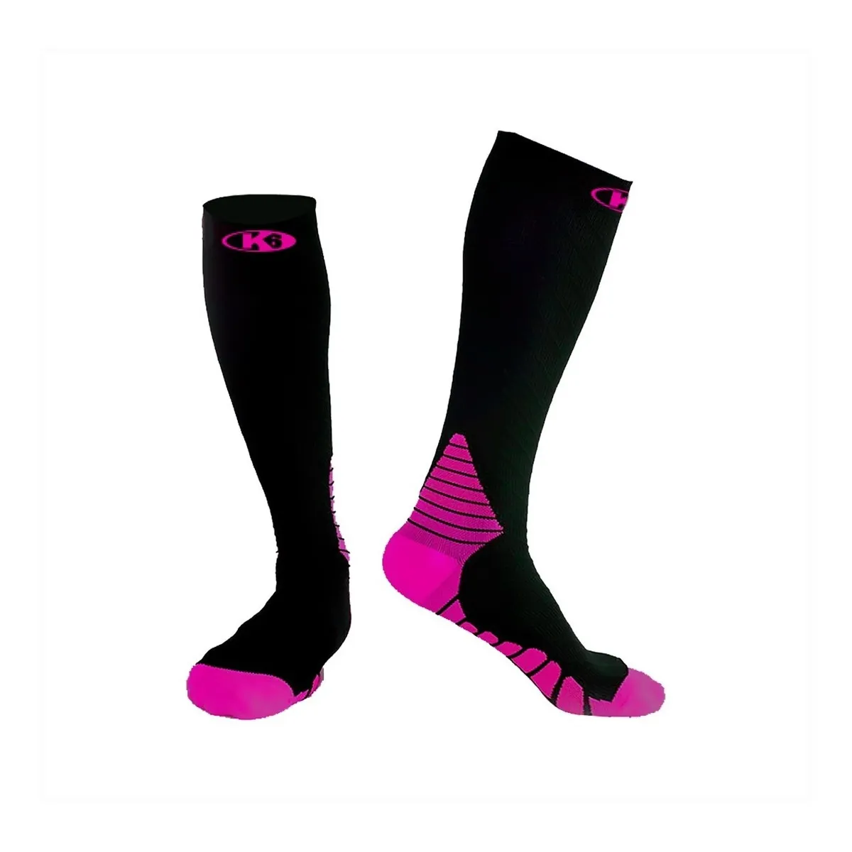 K6 - Medias De Compresión Altas Anti-varices Dama K6 Talla L