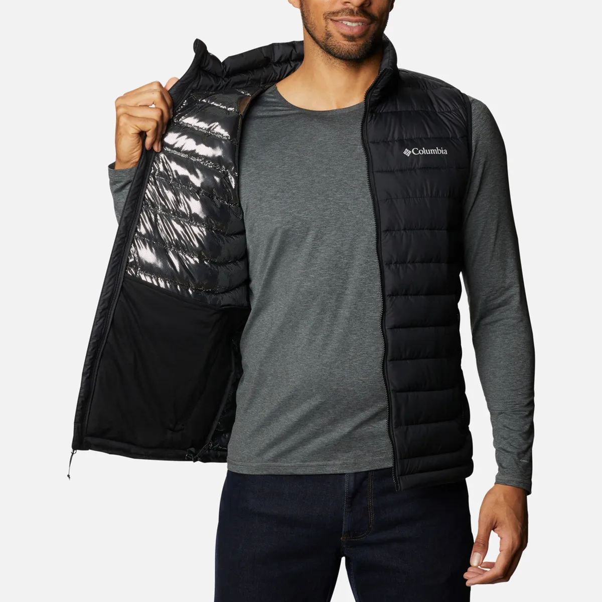 COLUMBIA - Chalecos Hombre Columbia Powder Lite Vest COLUMBIA