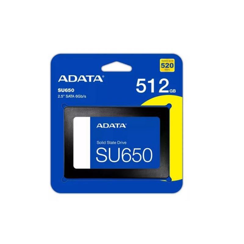 ADATA - Disco De Estado Solido Ssd De 512 gb Adata ASU650SS-512GT