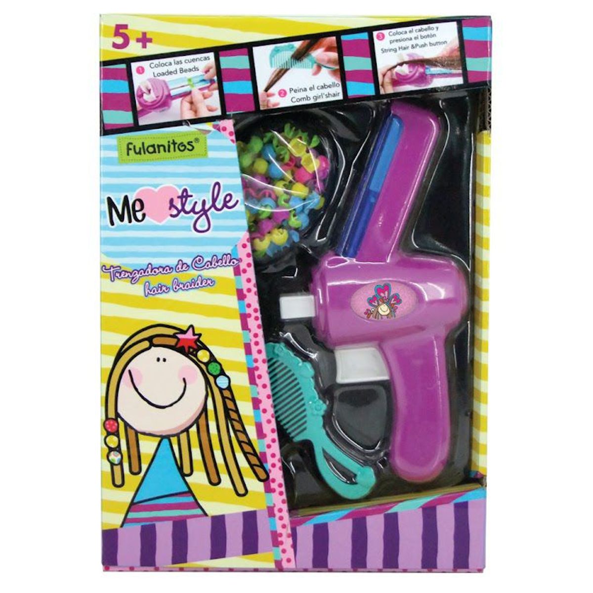 OX TOYS - Colocador De Cuencas Para El Cabello OX Toys FL170202