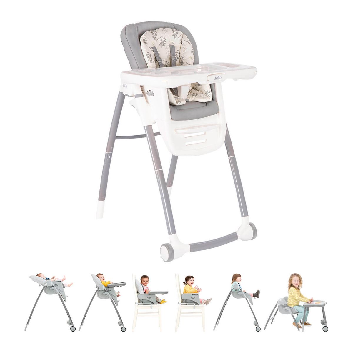 JOIE - Comedor Bebe 6 en 1 Multiply Joie Fern