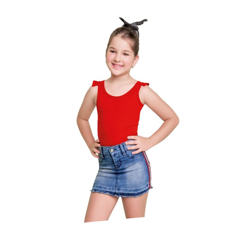 MARKETING PERSONAL - Falda Corta Para Niña Azul MP