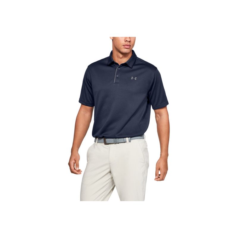 UNDER ARMOUR - Camisa Hombre Under Armour TECH POLO-NVY Azul UNDER ARMOUR