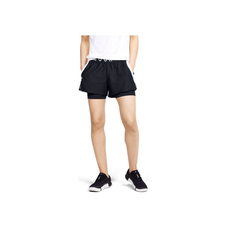 UNDER ARMOUR - Short Mujer Under Armour PLAY UP 2-IN-1 SHORT Negro UNDER ARMOUR