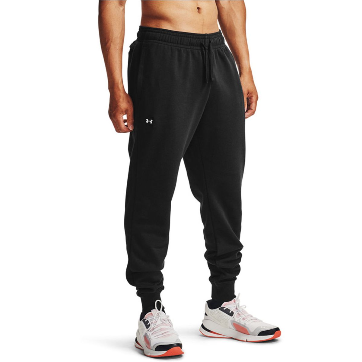 UNDER ARMOUR - PANTALON NEGRO HOMBRE RIVAL FLEECE JOGG 1357128-001-N11 UNDER ARMOUR