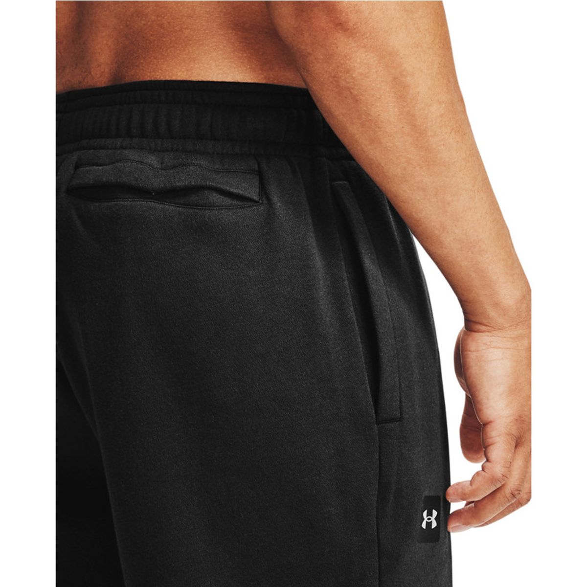 UNDER ARMOUR - PANTALON NEGRO HOMBRE RIVAL FLEECE JOGG 1357128-001-N11 UNDER ARMOUR
