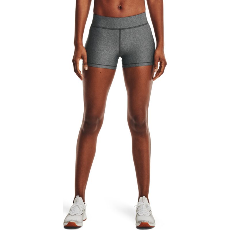 UNDER ARMOUR - Short Mujer Under Armour HG ARMOUR MID RISE S Gris UNDER ARMOUR