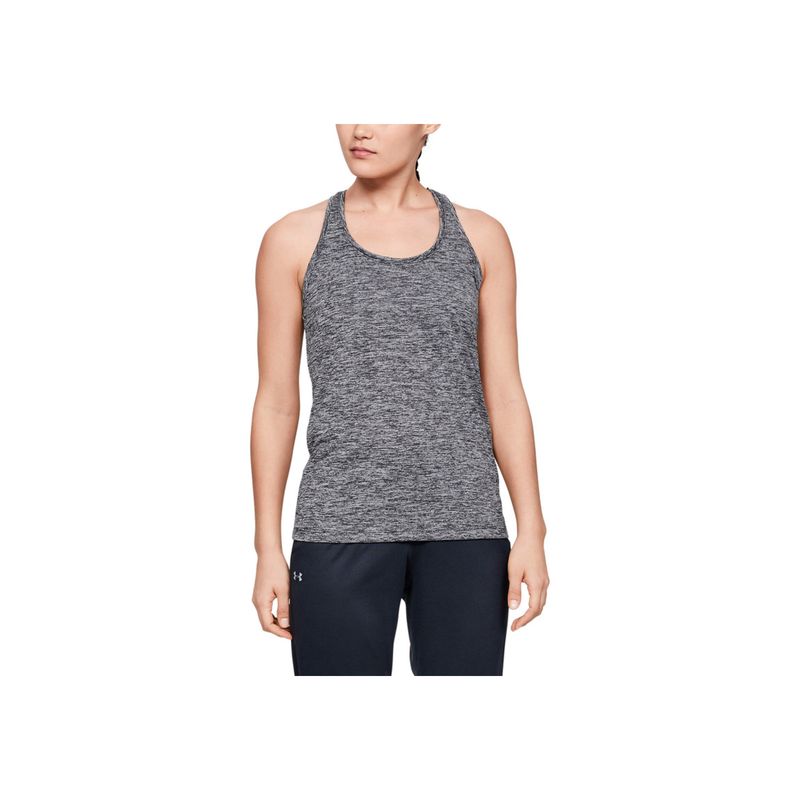 UNDER ARMOUR - Camiseta Mujer Under Armour TECH TANK - TWIST-BL Negro UNDER ARMOUR