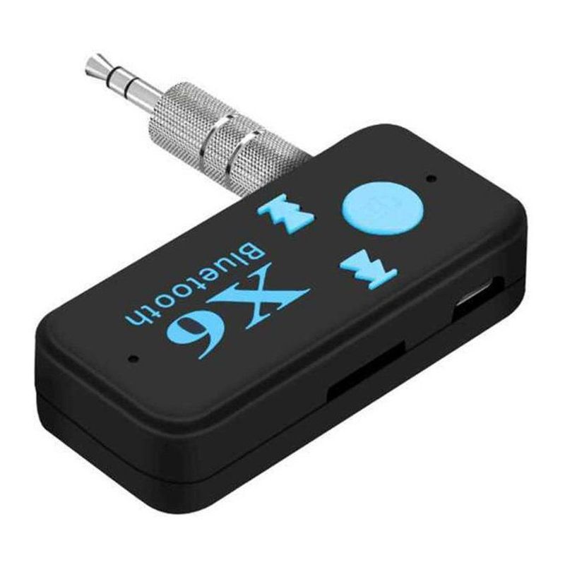 GENERICO - Manos libres bluetooth x6 3.5mm jack inalámbrico kit carro