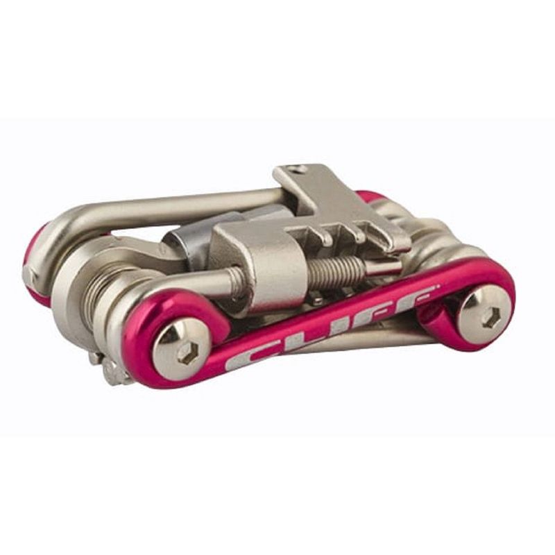 CLIFF - Multiherramienta cliff raptor X11 despinador cadena bicicleta Roja