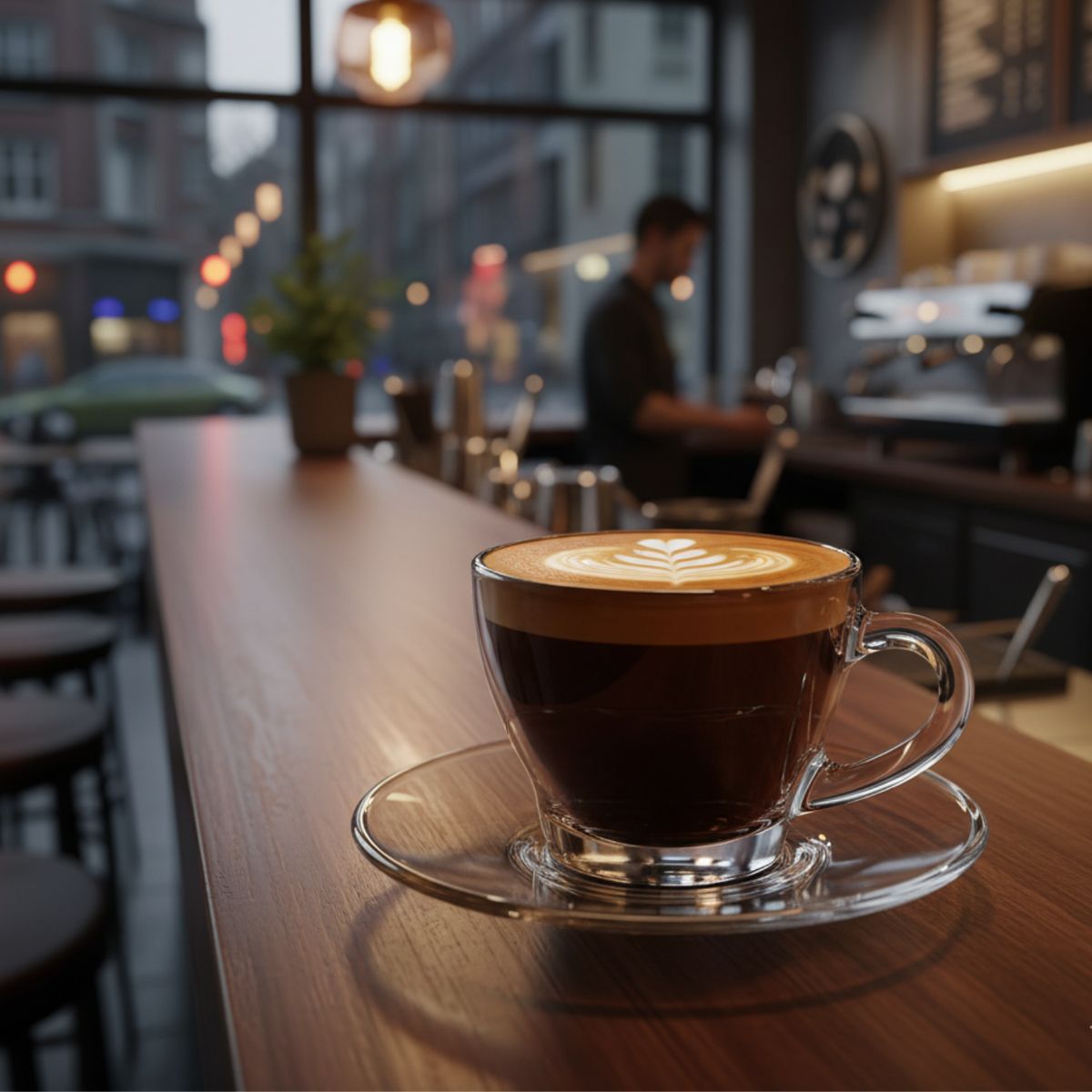 BORGONOVO - Taza de Vidrio Borgonovo: 180 ml