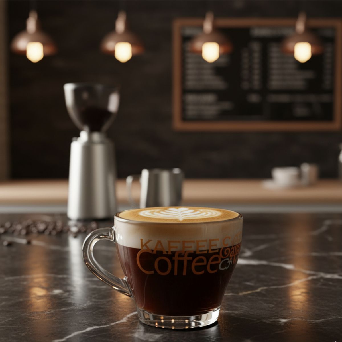 BORGONOVO - Taza de Vidrio Borgonovo: 180 ml