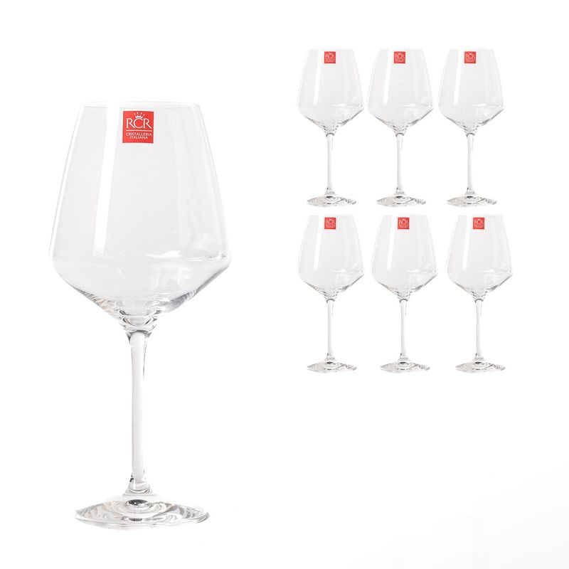 RCR - Copa de cristal RCR: para vino 6 piezas