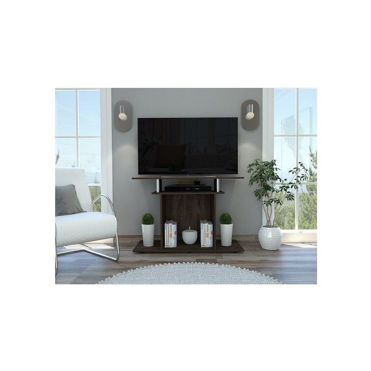 RTA DESIGN - Mesa tv invy  rta muebles  mlc 4860 coñac_.