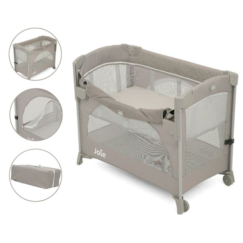 JOIE - Cuna colecho Bebe Joie Kubbie Sleep Beige