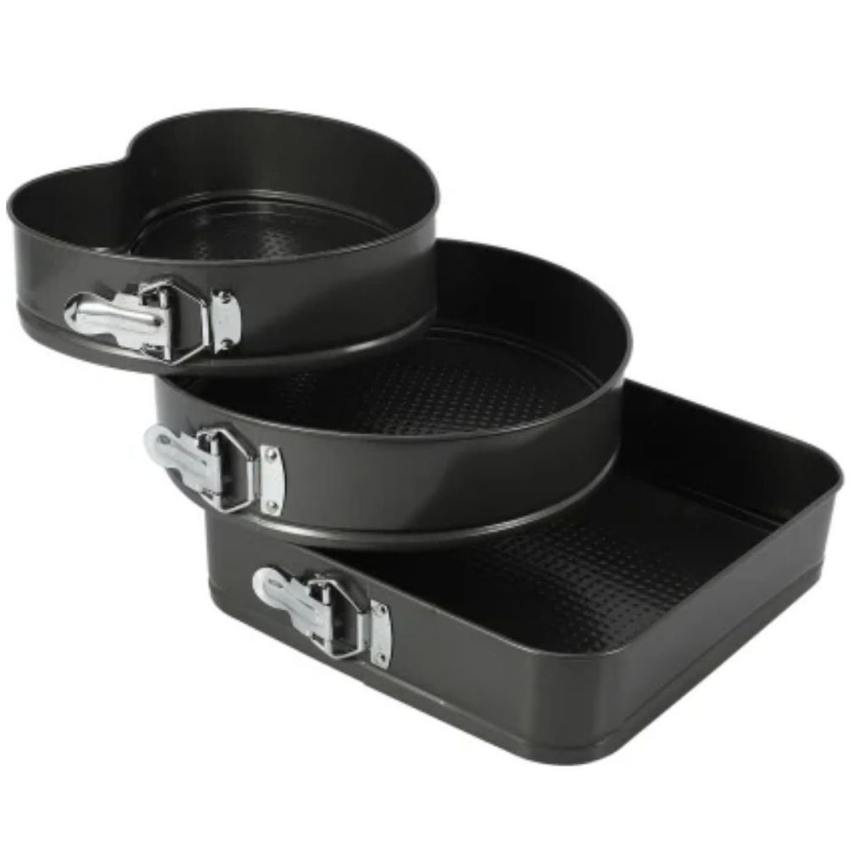 IMPORTADORA MAKA - Juego De Moldes Figuras Desmontable Antiadherente X3