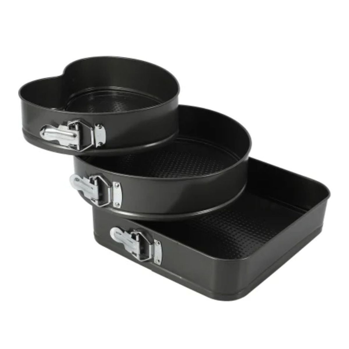 IMPORTADORA MAKA - Juego De Moldes Figuras Desmontable Antiadherente X3