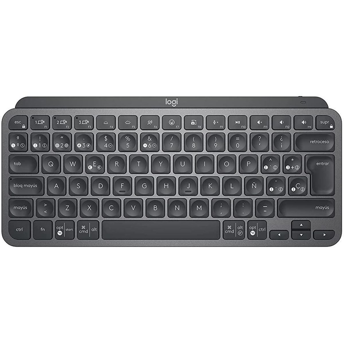 LOGITECH - Teclado inalámbrico iluminado Logitech MX Keys Mini