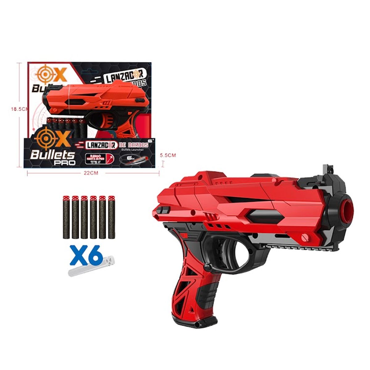 OX - Lanzador de Dardos Espacio Galáctico