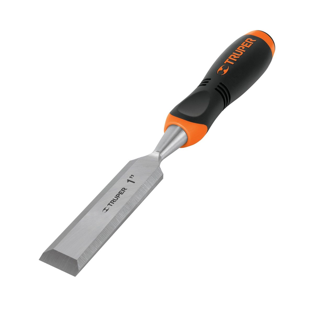 TRUPER - Formón De 1" Con Hoja De 10 Cm Y Mango Comfort Grip Truper