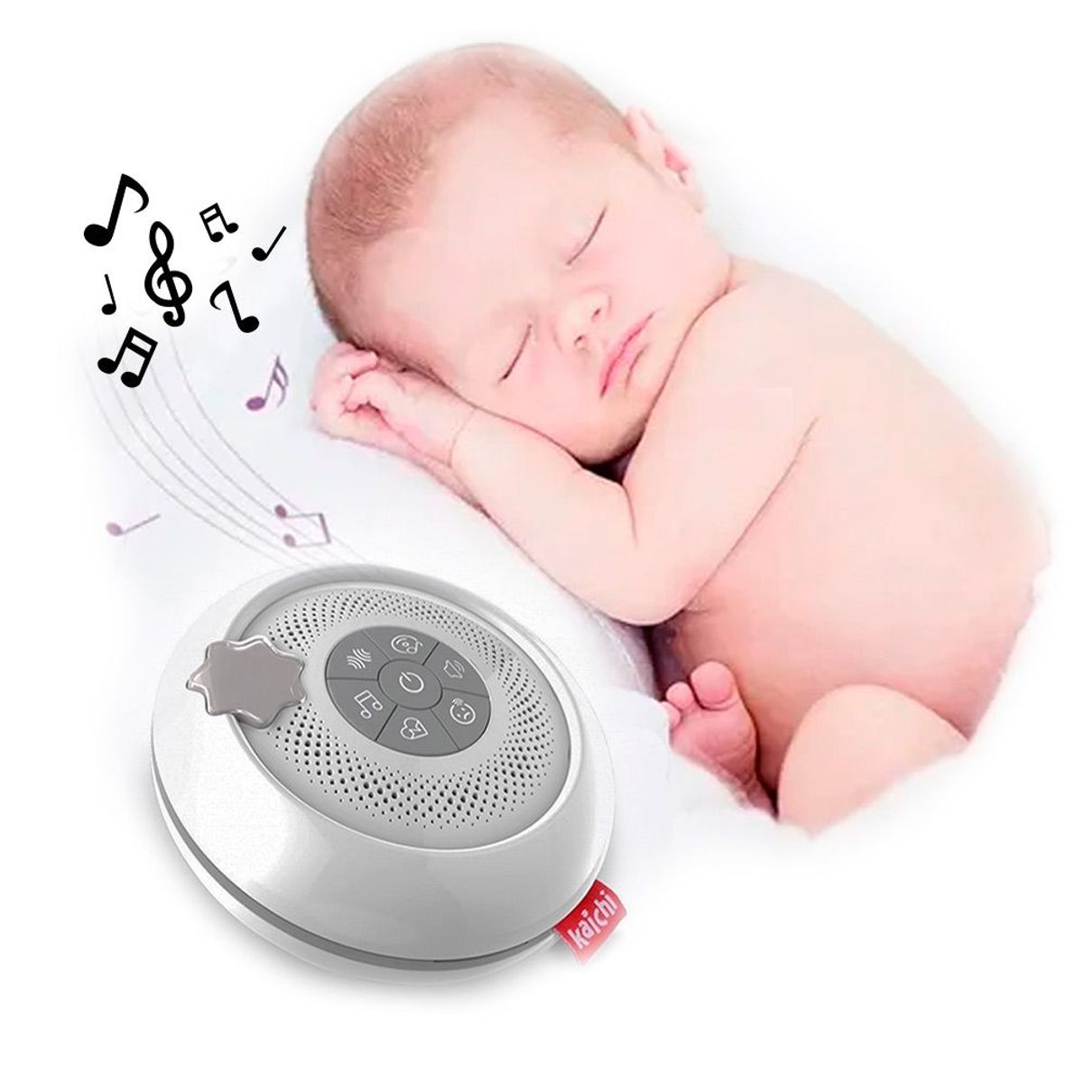 IMPORTADORA MAKA - Maquina Ruido Blanco Domir Bebes Movil musical_.