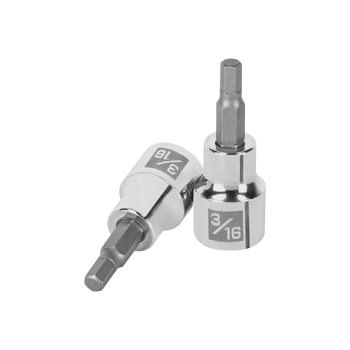 TRUPER - Copa Estándar De Punta Bristol 3/16", Cuadrante De 3/8" Truper