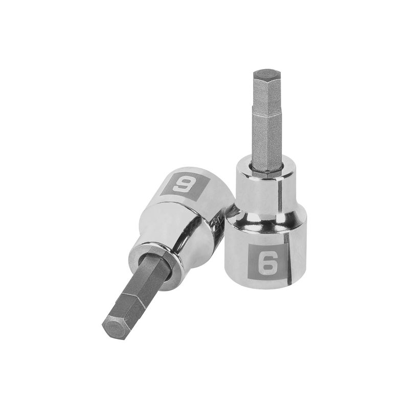 TRUPER - Copa Estándar De Punta Bristol 6 Mm, Cuadrante De 3/8" Truper
