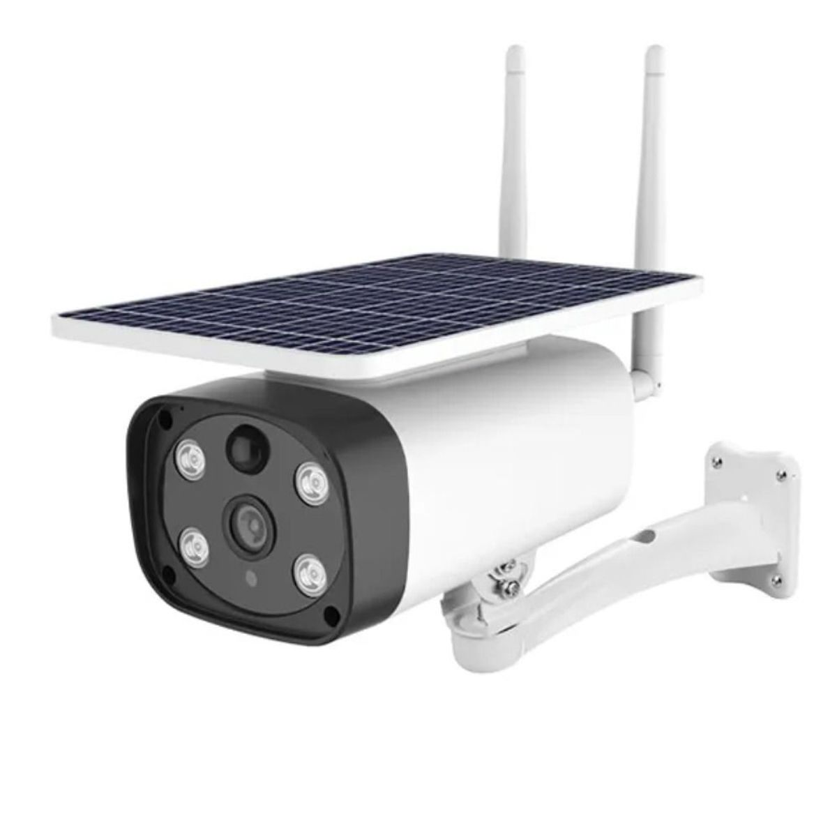 GENERICO - Cámara De Seguridad Wifi Con Panel Solar Full Color Ip