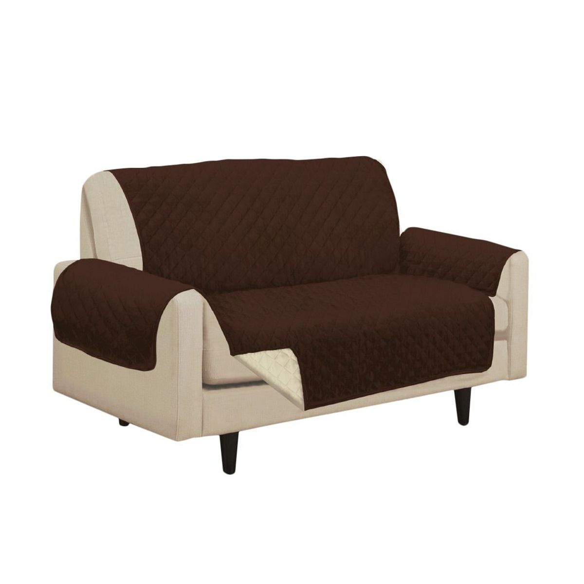 TV NOVEDADES - Protector De Sofá Reversible Impermeable Sofa Saver 2 Puestos
