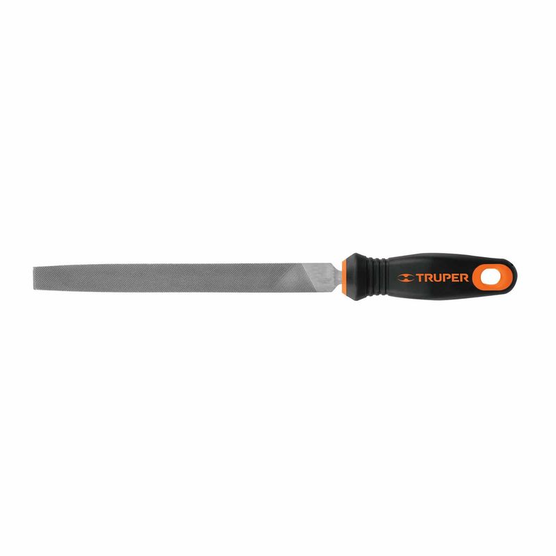 TRUPER - Lima Plana Bastarda De 10", Mango Comfort Grip Truper